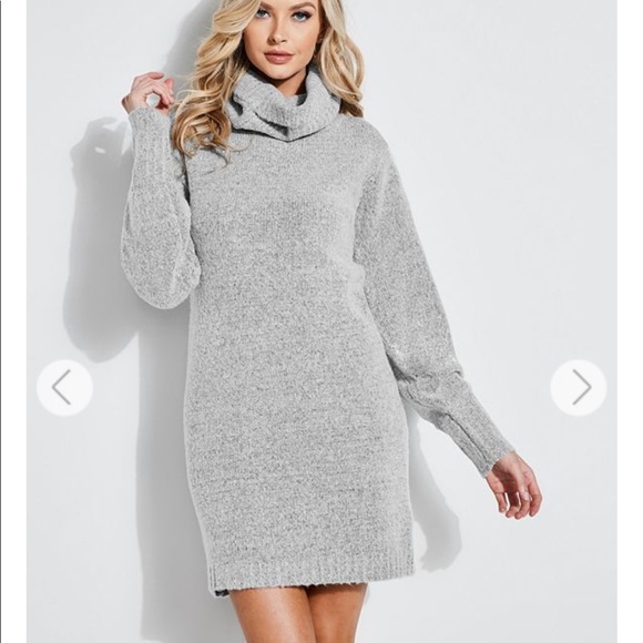 Guess turtleneck sweater dress Clearance